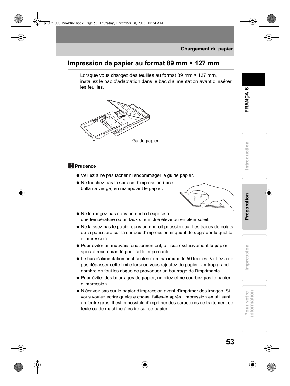 Olympus P-10 User Manual | Page 53 / 148