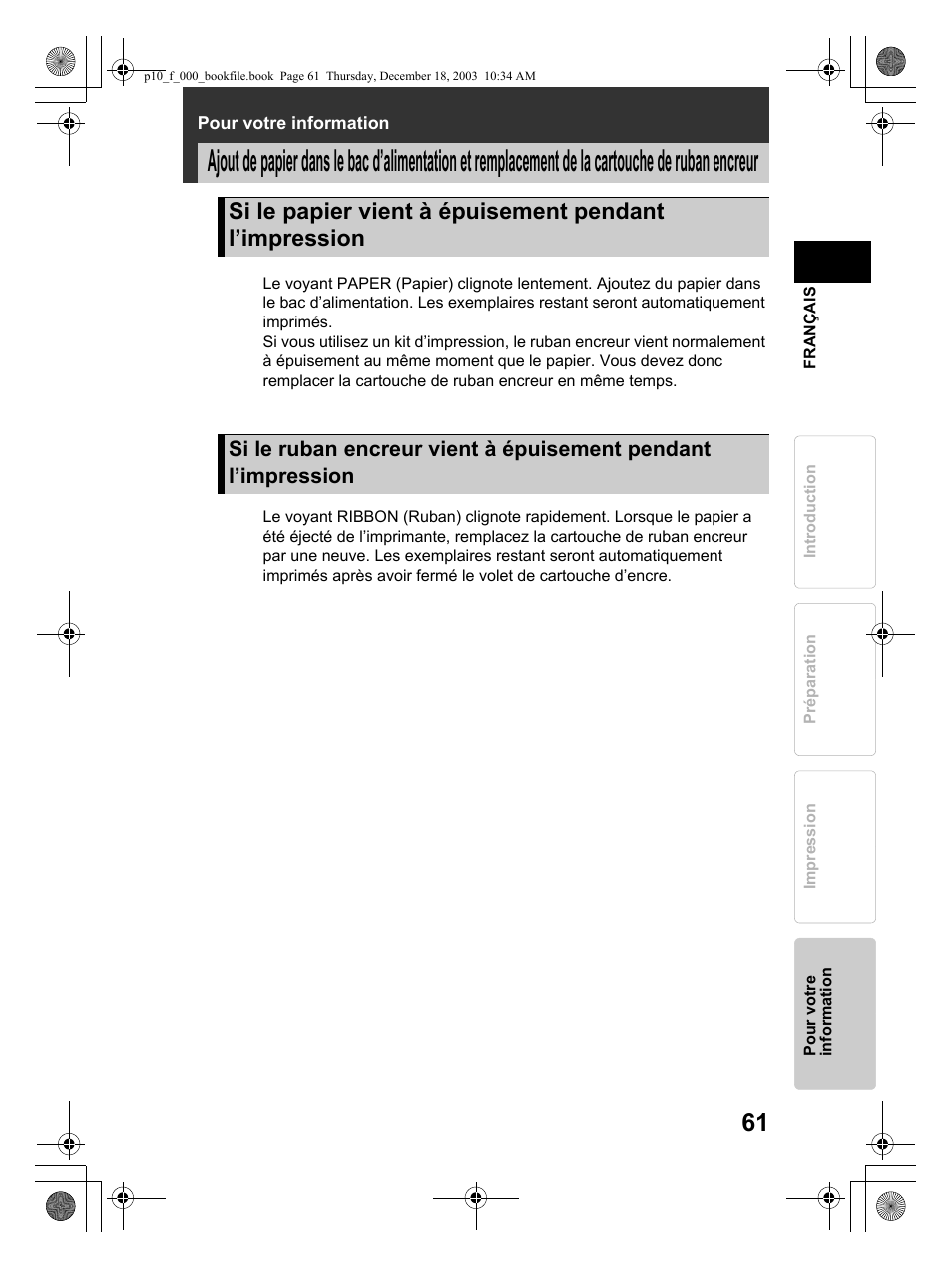 Olympus P-10 User Manual | Page 61 / 148