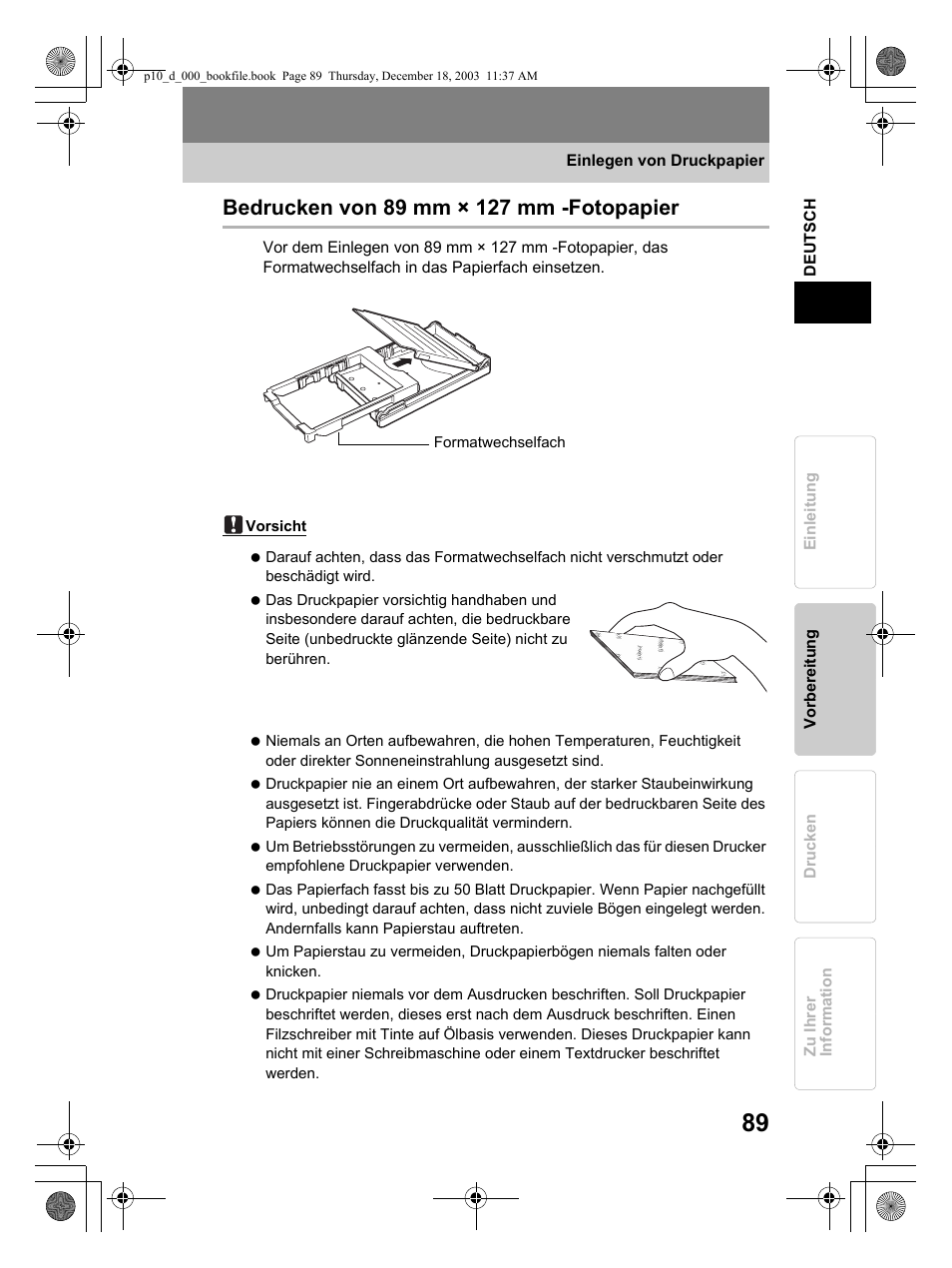 Olympus P-10 User Manual | Page 89 / 148