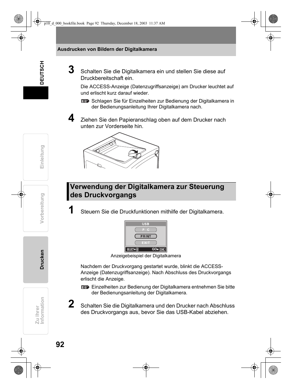 Olympus P-10 User Manual | Page 92 / 148