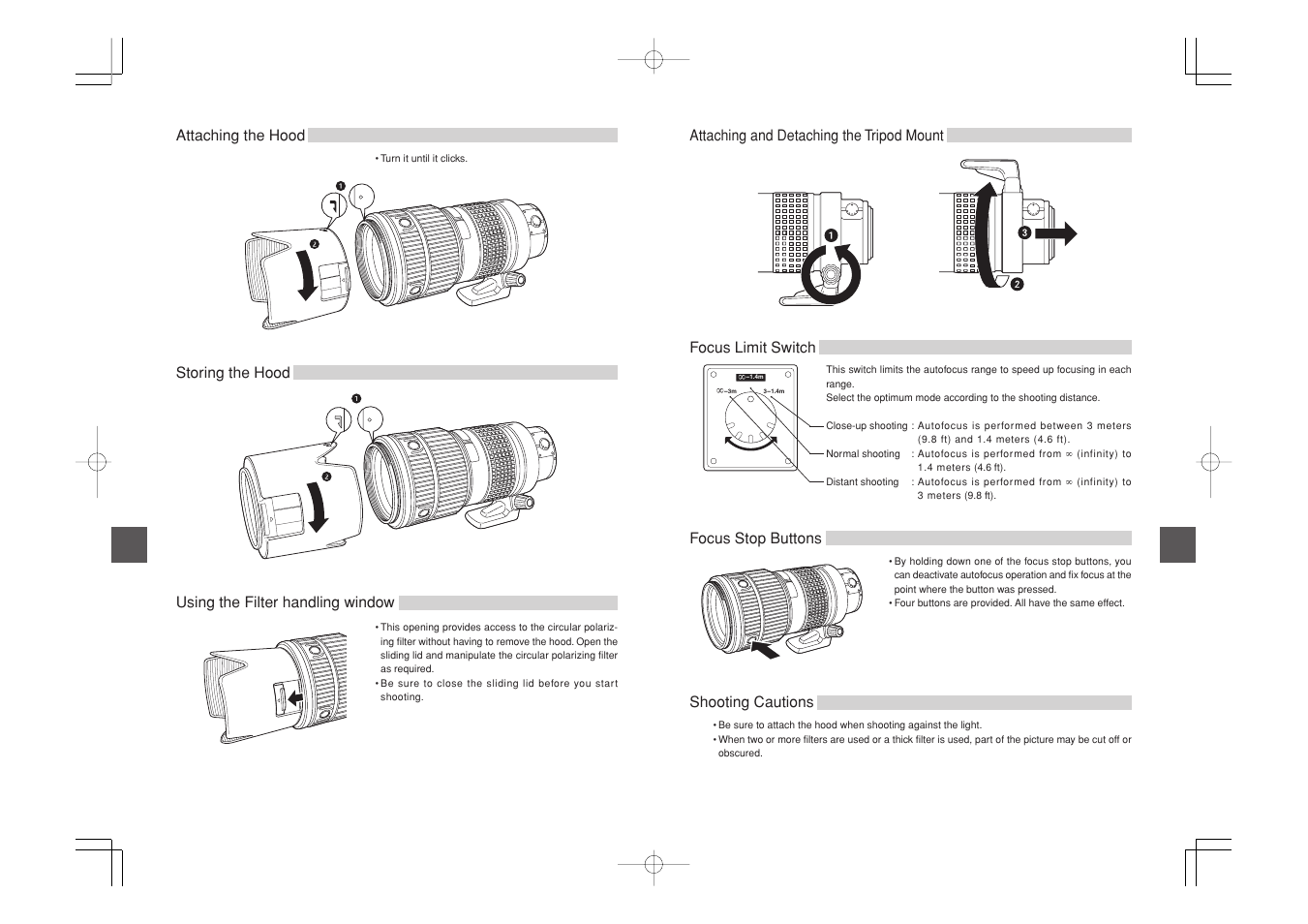 Olympus ED35-100mm f2.0 User Manual | Page 3 / 5