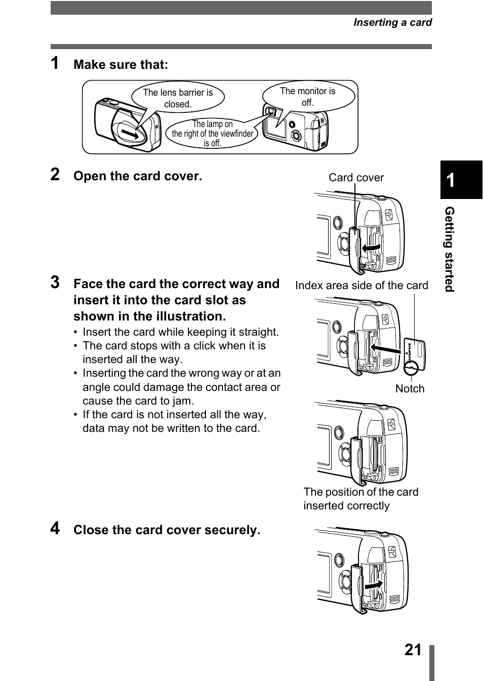 P.21 | Olympus C-360Zoom User Manual | Page 22 / 197