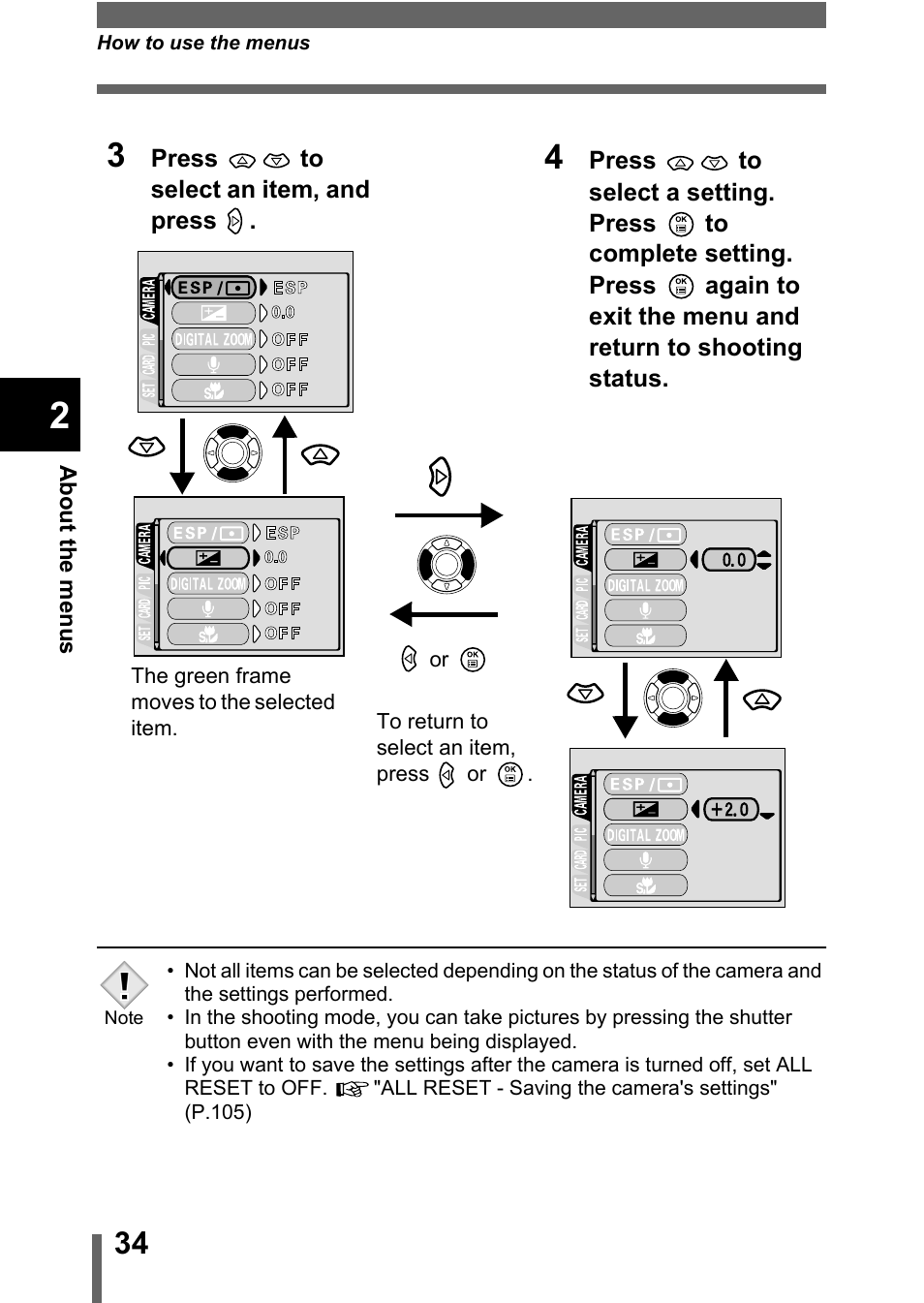 Olympus C-360Zoom User Manual | Page 35 / 197