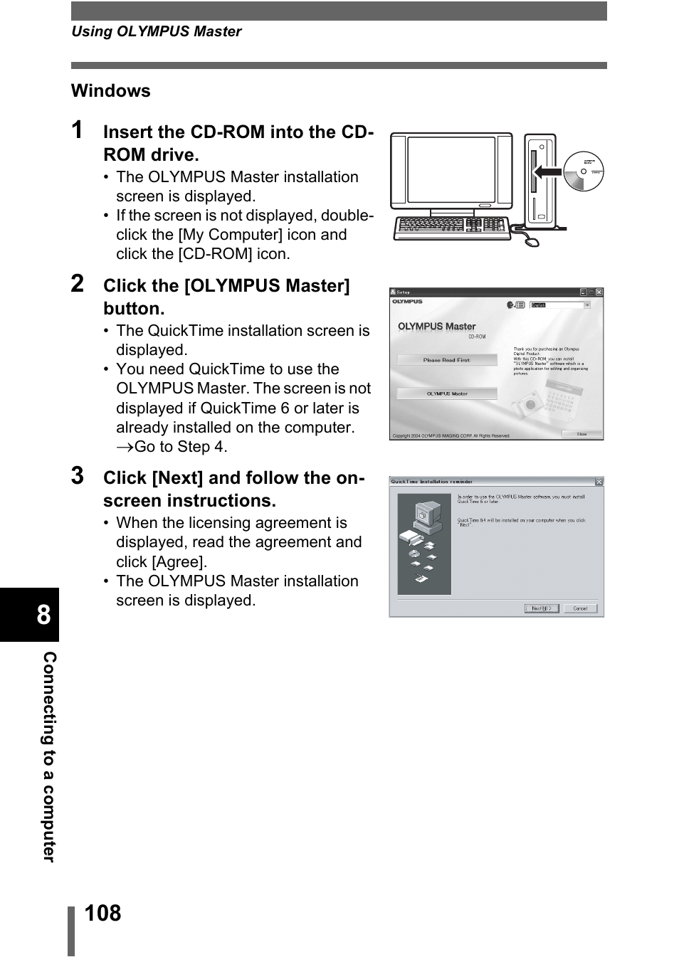 Olympus C-370 ZOOM User Manual | Page 108 / 144
