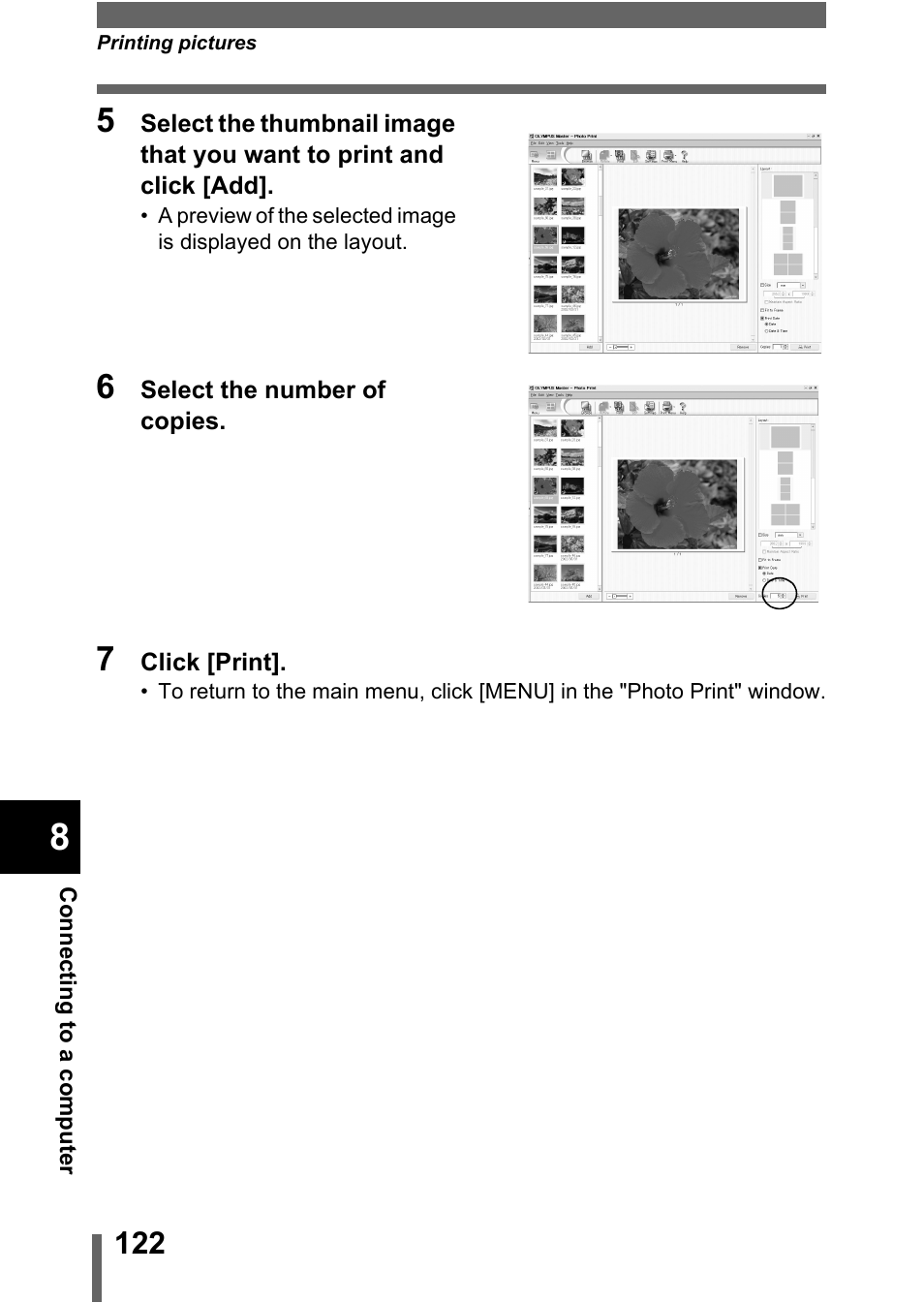 Olympus C-370 ZOOM User Manual | Page 122 / 144
