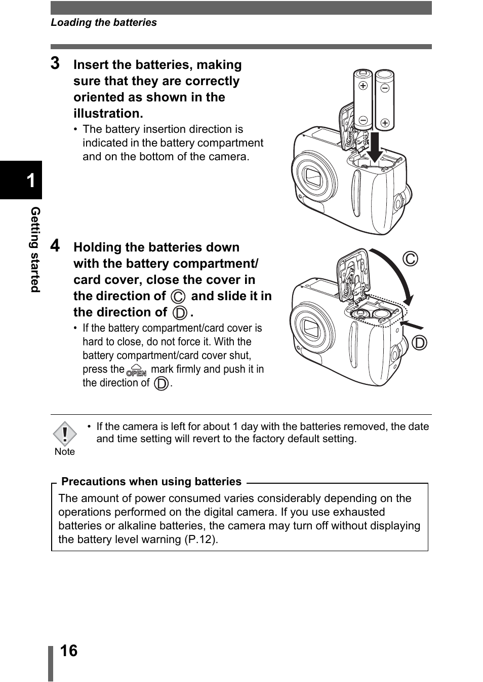 Olympus C-370 ZOOM User Manual | Page 16 / 144