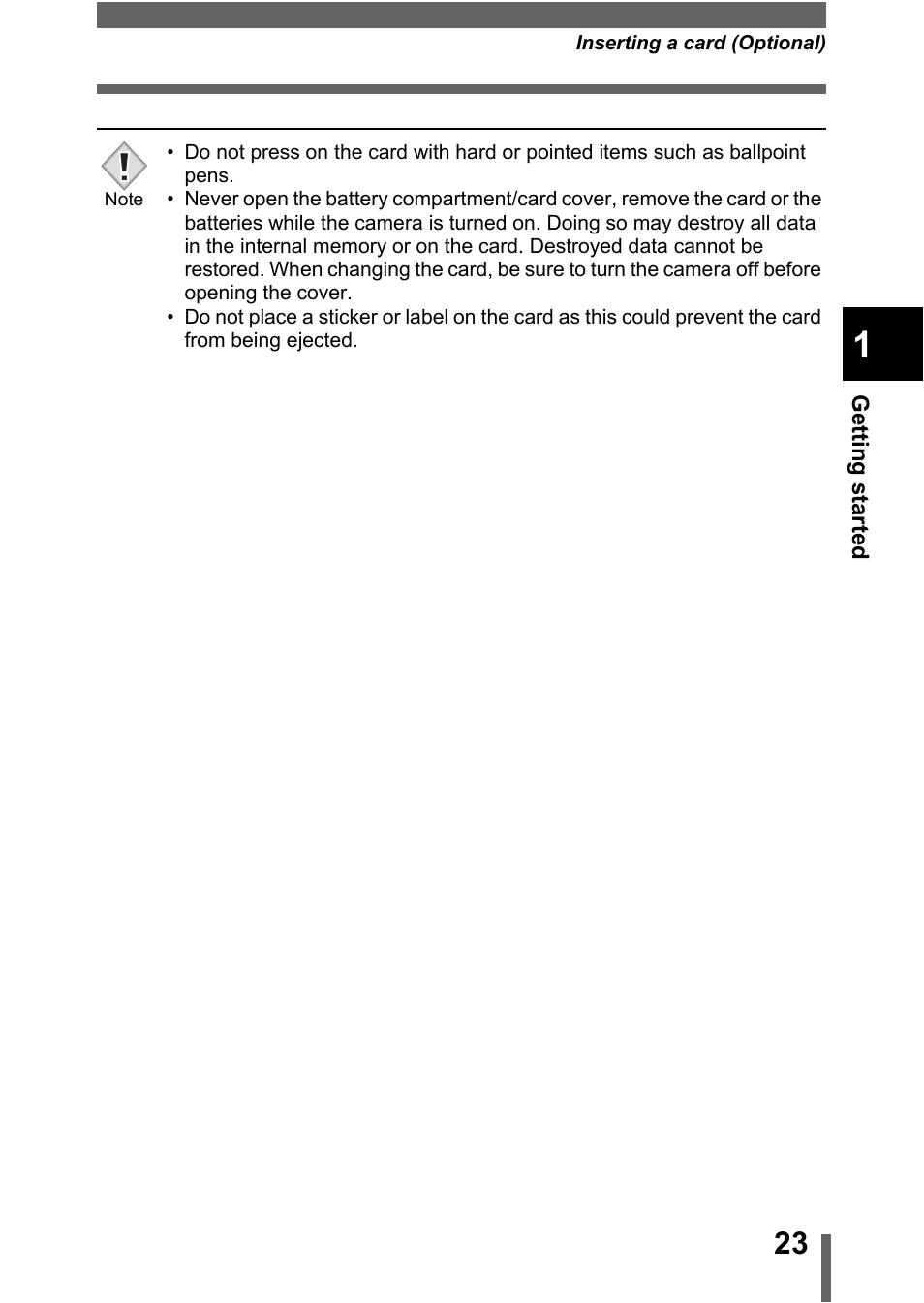 Olympus C-370 ZOOM User Manual | Page 23 / 144