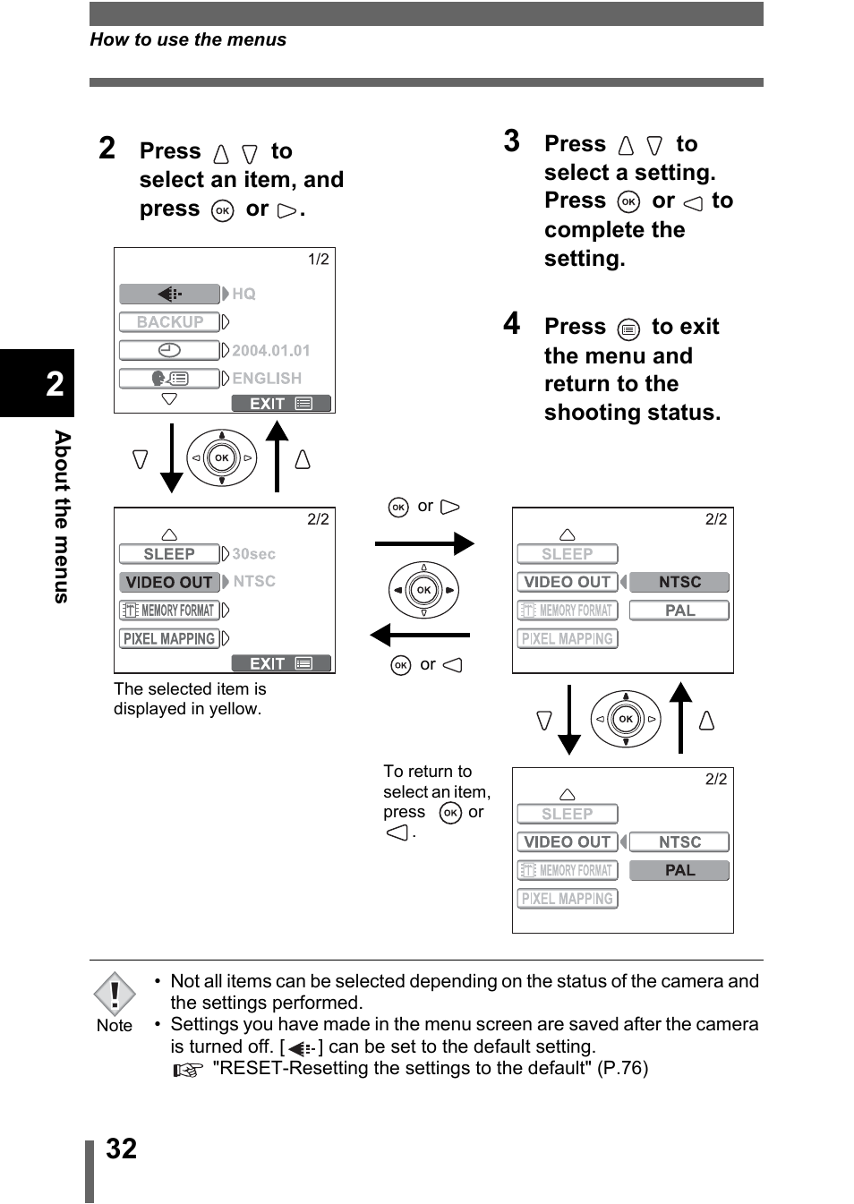 Olympus C-370 ZOOM User Manual | Page 32 / 144