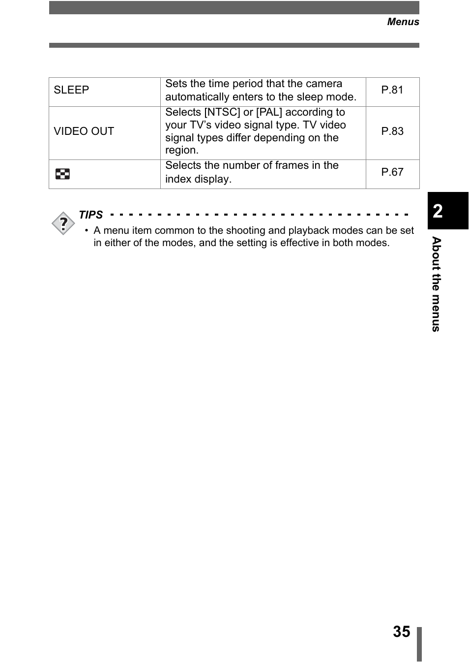 Olympus C-370 ZOOM User Manual | Page 35 / 144