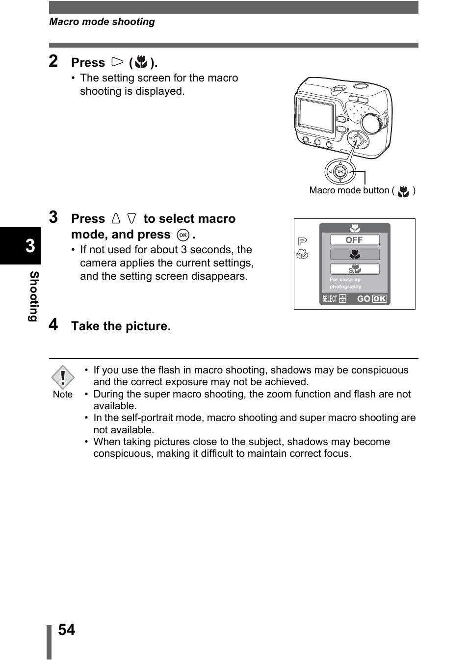 Olympus C-370 ZOOM User Manual | Page 54 / 144