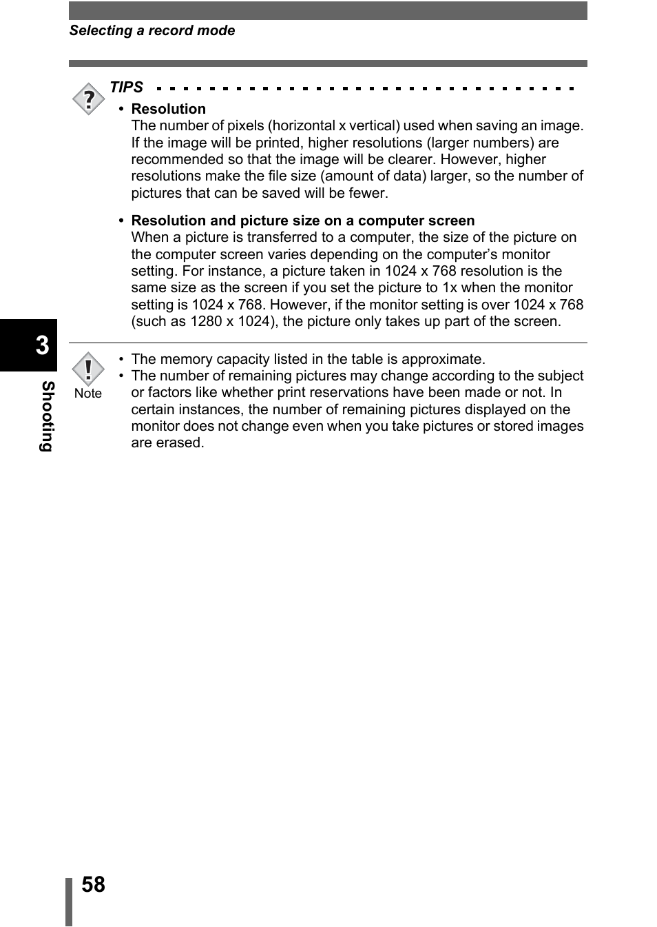 Olympus C-370 ZOOM User Manual | Page 58 / 144