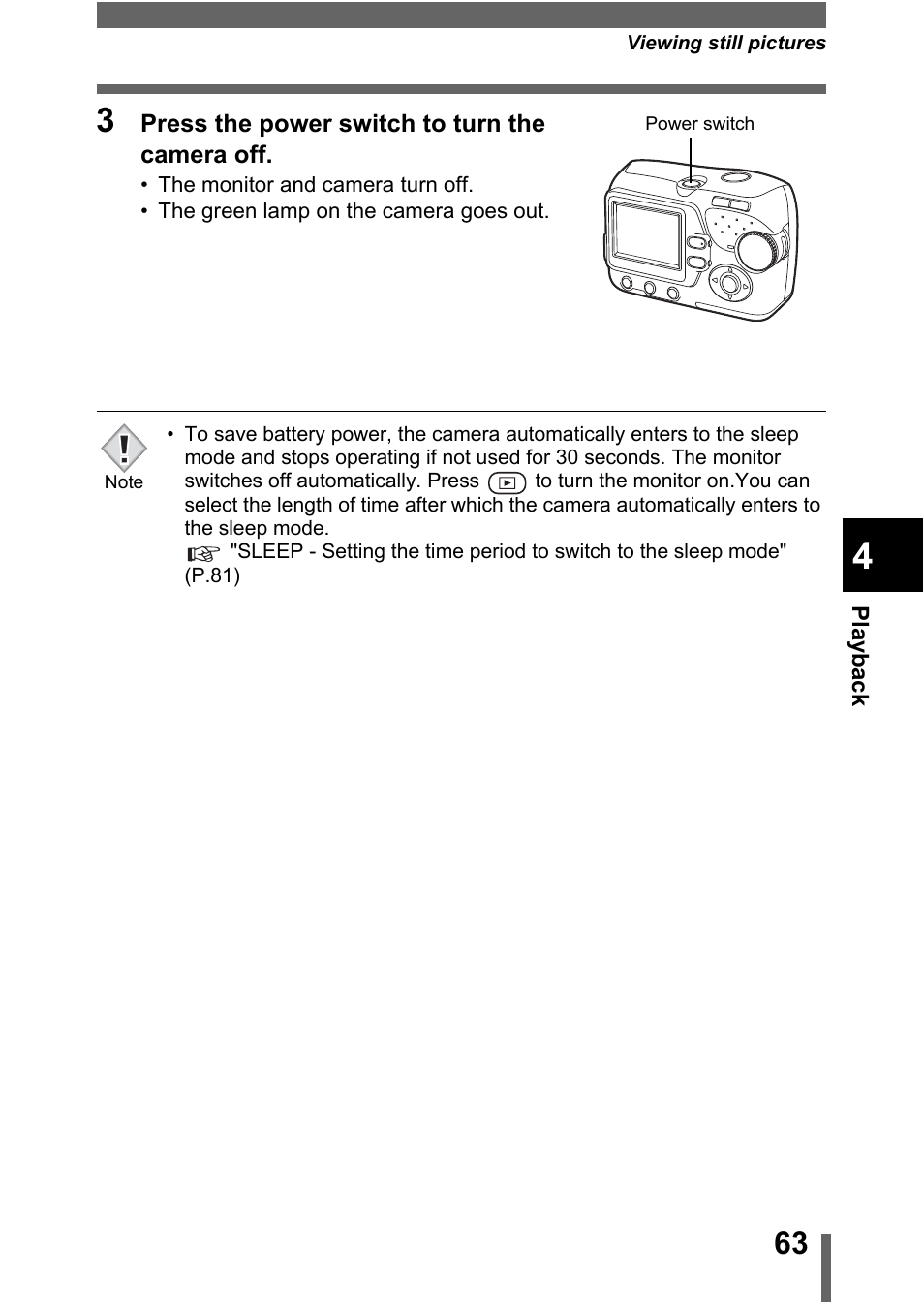 Olympus C-370 ZOOM User Manual | Page 63 / 144