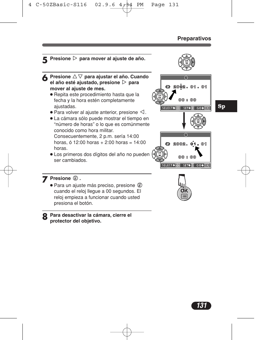 Olympus C-50 Zoom User Manual | Page 131 / 156