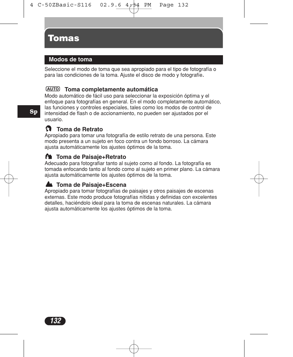 Tomas | Olympus C-50 Zoom User Manual | Page 132 / 156