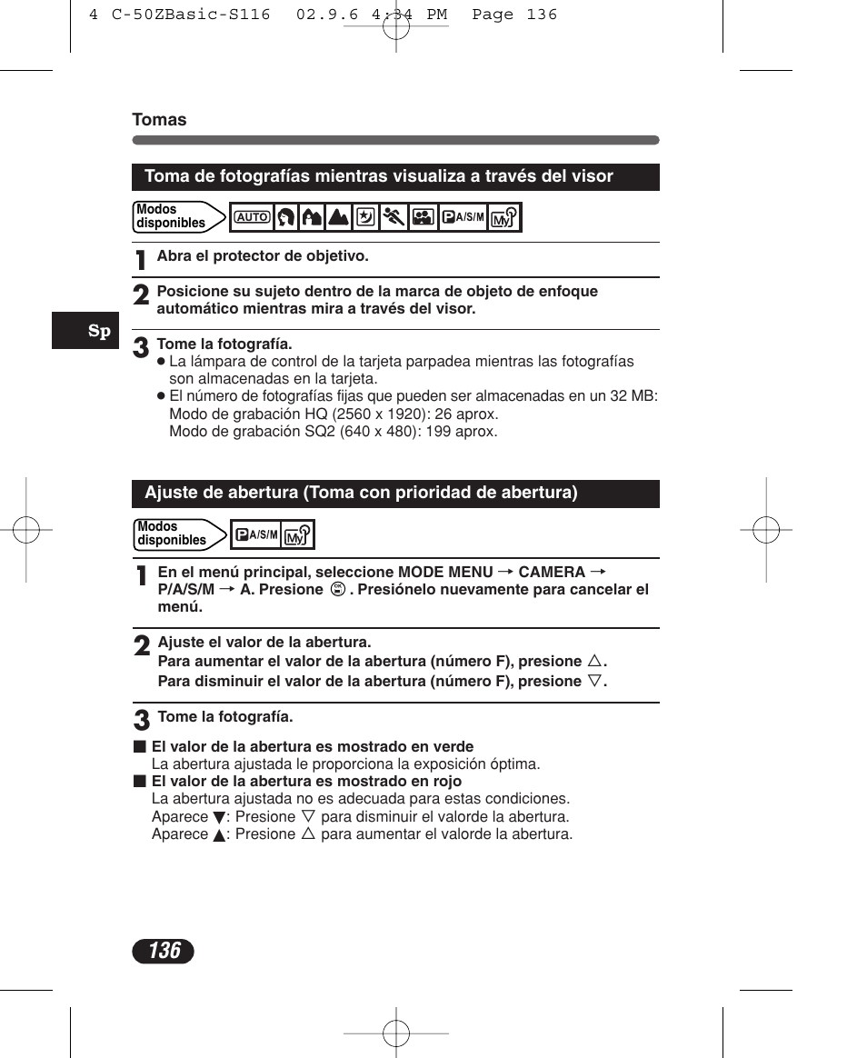 Olympus C-50 Zoom User Manual | Page 136 / 156