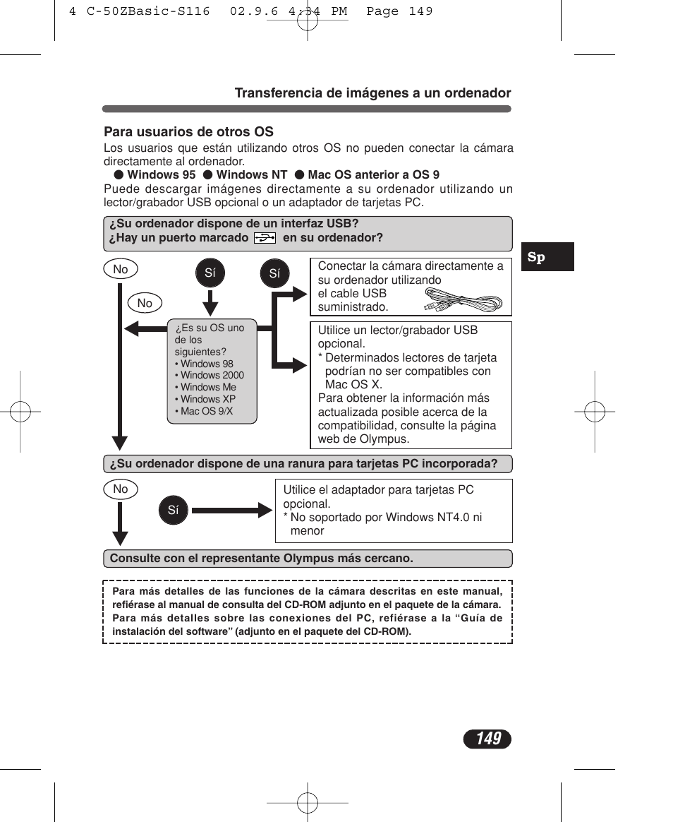 Olympus C-50 Zoom User Manual | Page 149 / 156