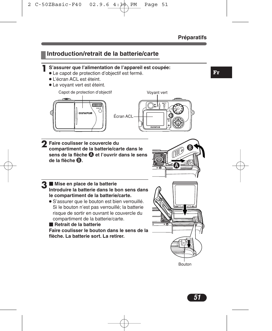 Olympus C-50 Zoom User Manual | Page 51 / 156