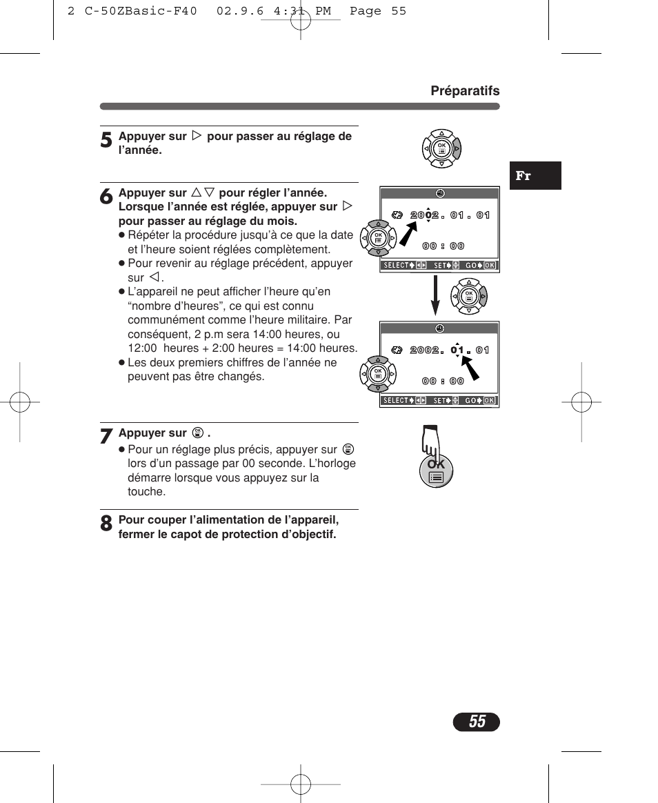 Olympus C-50 Zoom User Manual | Page 55 / 156