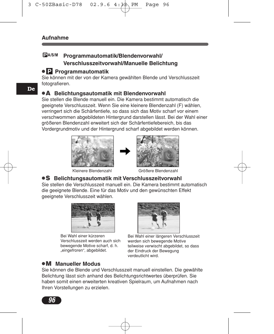 Olympus C-50 Zoom User Manual | Page 96 / 156