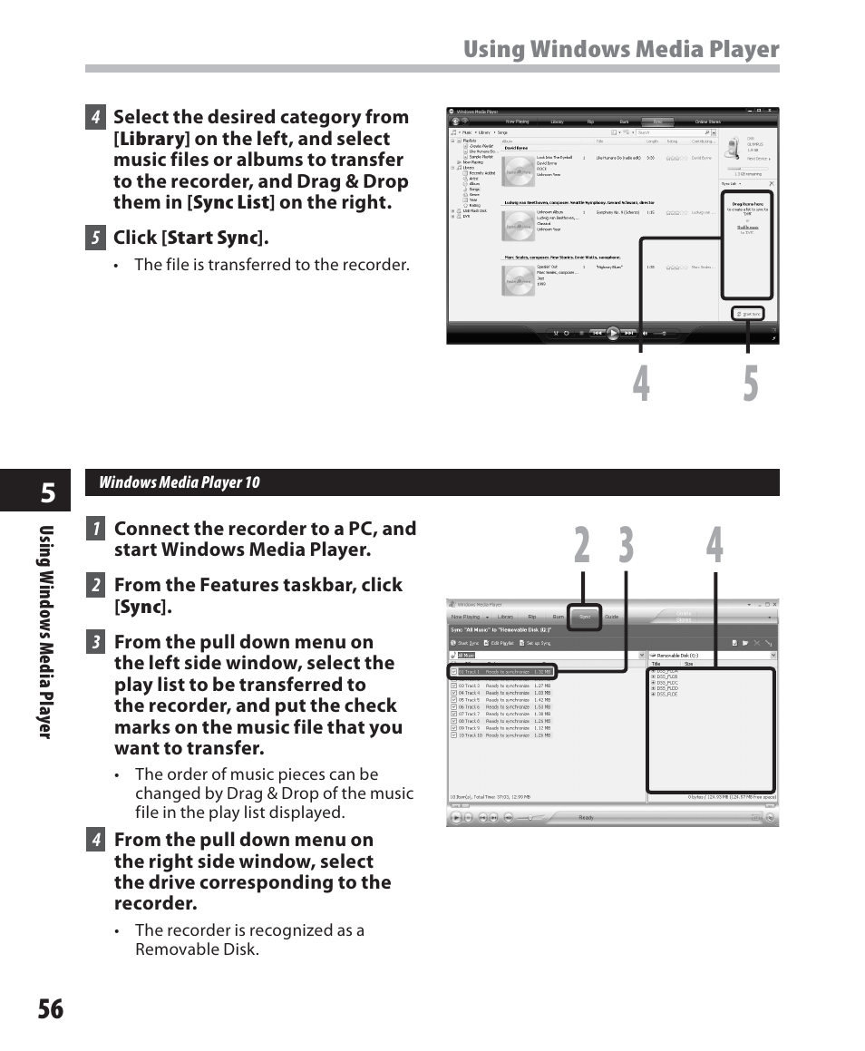 Olympus WS-500M User Manual | Page 56 / 72