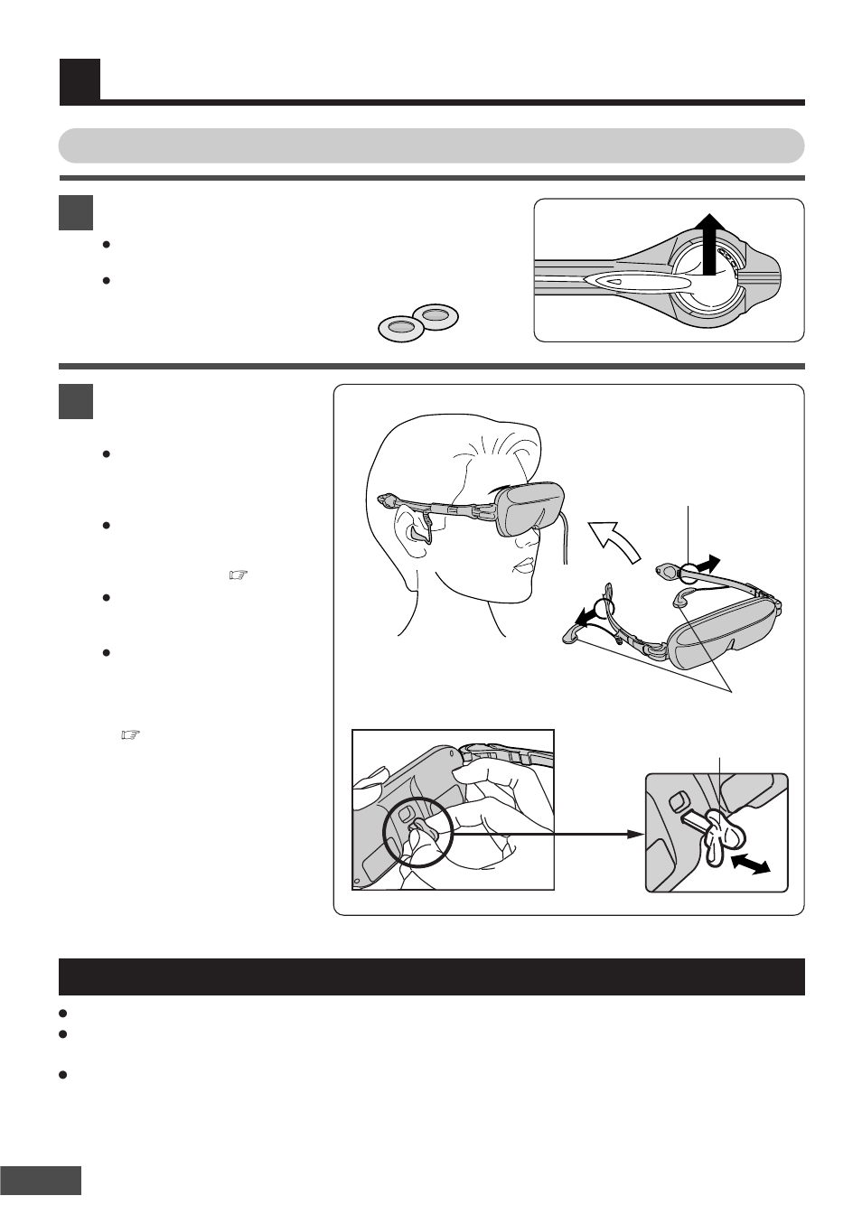 Wearing/removing the display unit, Notice, Wearing the display unit | Olympus SCPH-10130U User Manual | Page 14 / 28