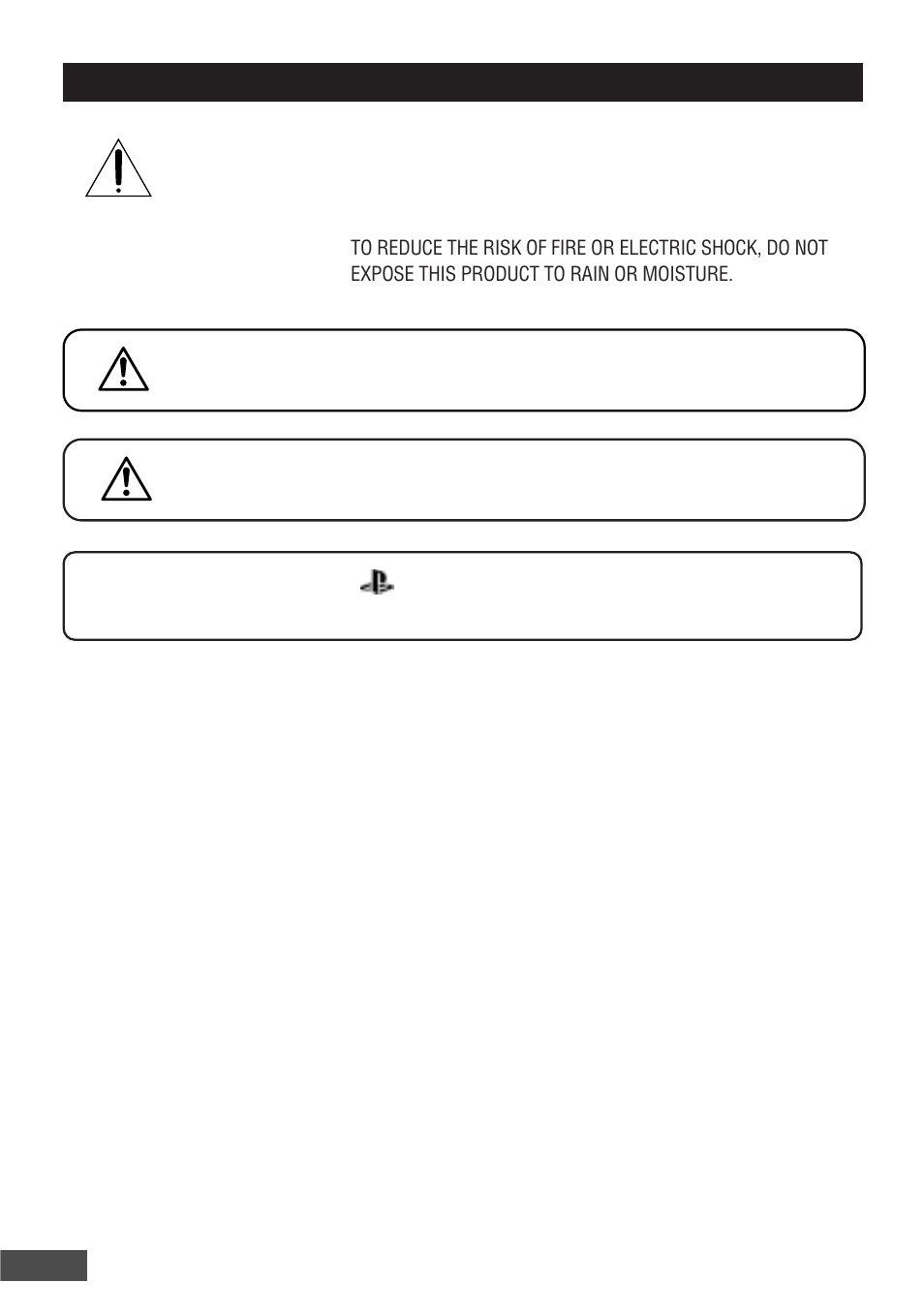 Warning, Caution: safety notice trademarks | Olympus SCPH-10130U User Manual | Page 2 / 28