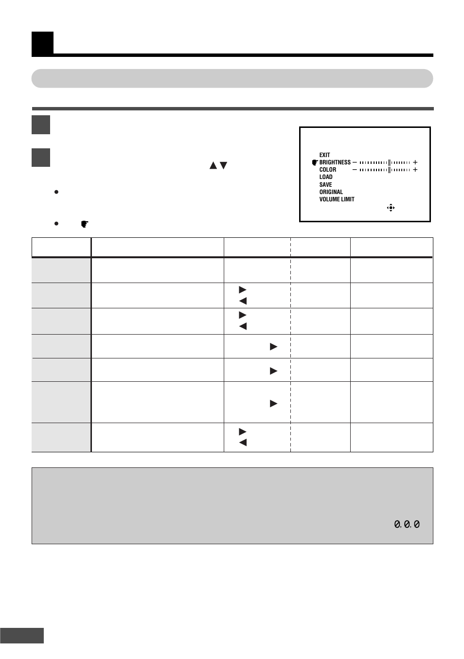 Watching video, Cont.), Adjusting the audio/video (cont.) | Olympus SCPH-10130U User Manual | Page 22 / 28