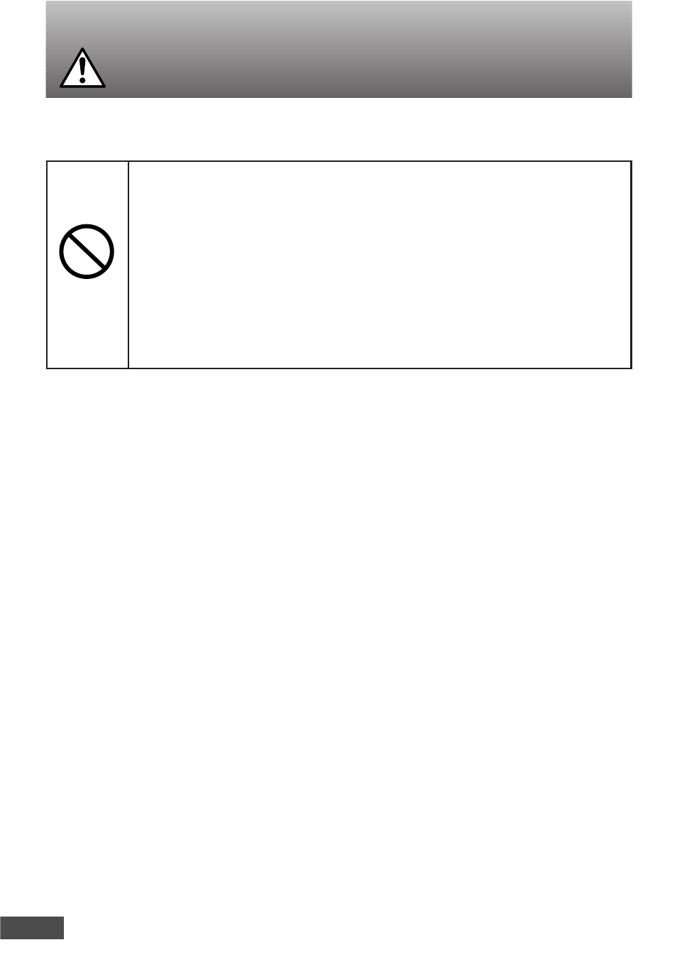 Warning, For your safety | Olympus SCPH-10130U User Manual | Page 8 / 28