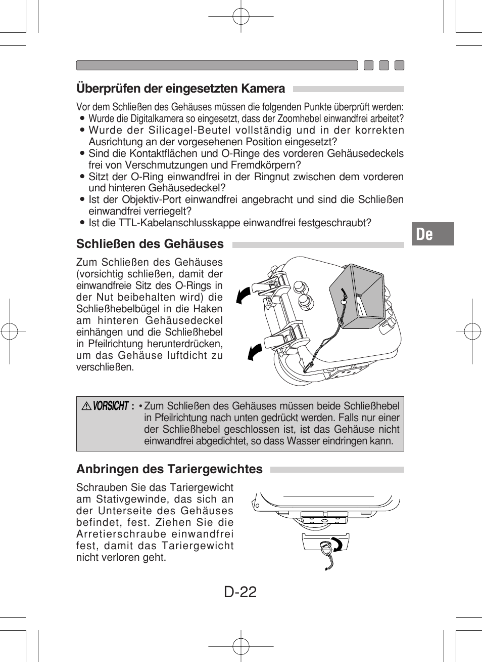 D-22 | Olympus PT-027 User Manual | Page 111 / 180