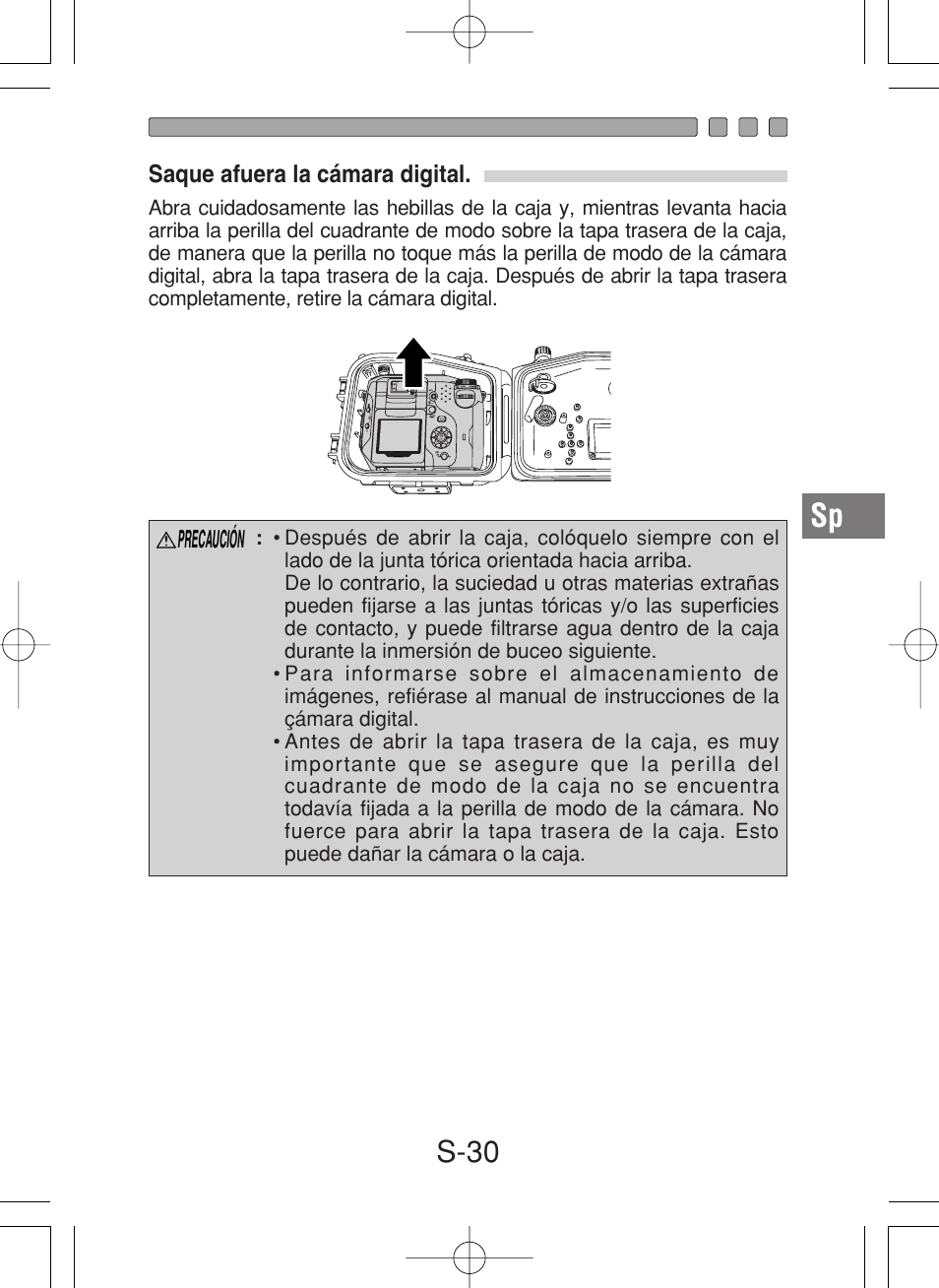 S-30 | Olympus PT-027 User Manual | Page 163 / 180