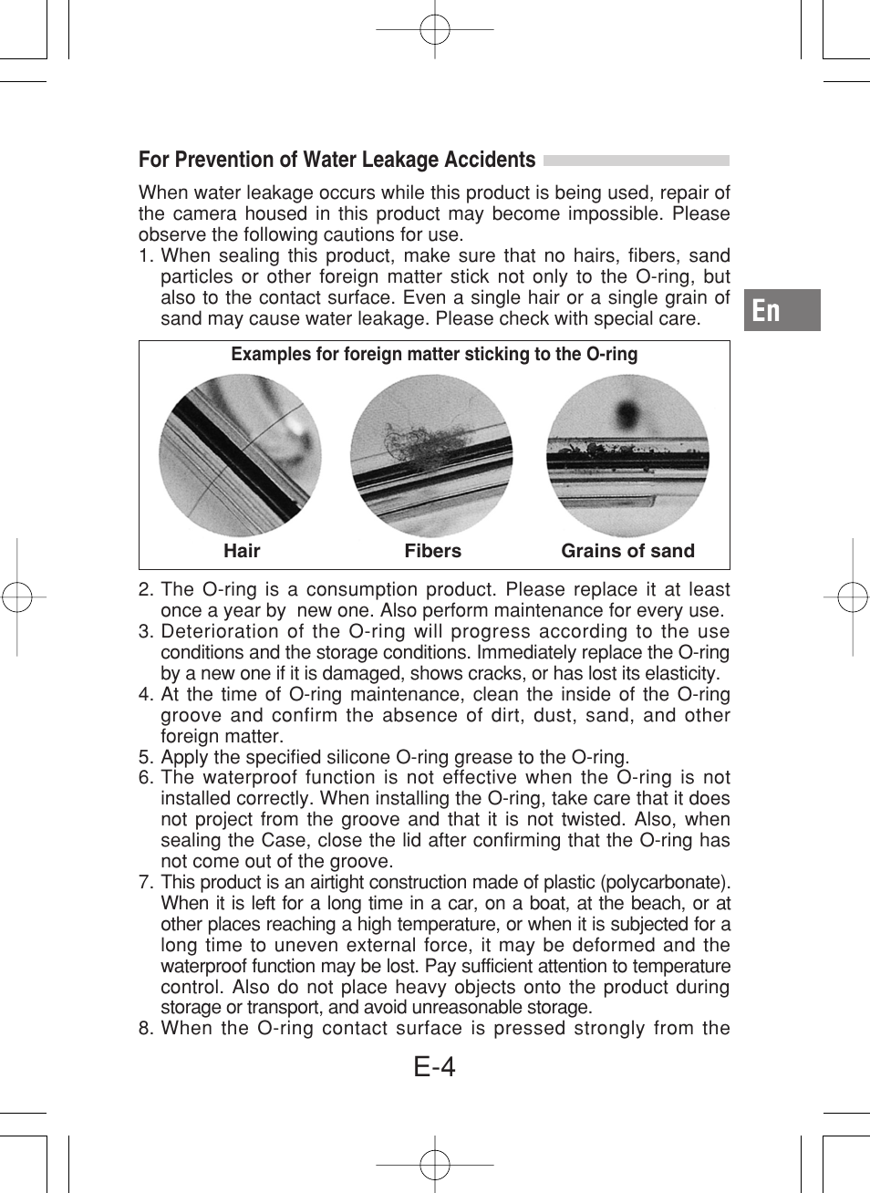 Olympus PT-027 User Manual | Page 5 / 180