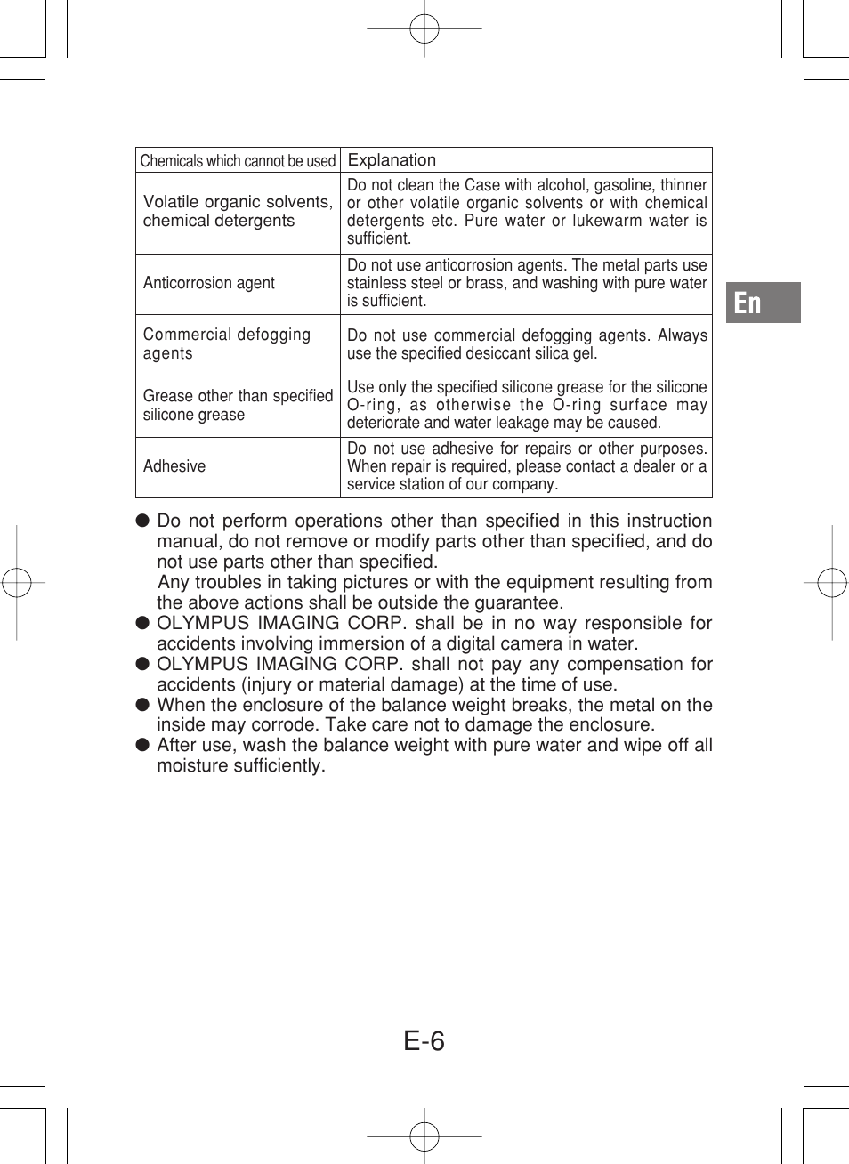Olympus PT-027 User Manual | Page 7 / 180