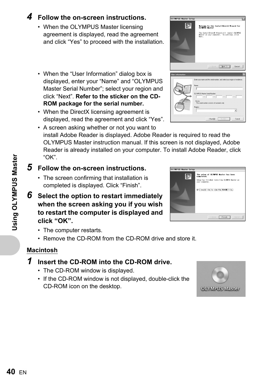 Olympus ADVANCED MANUAL FE-200 User Manual | Page 40 / 78