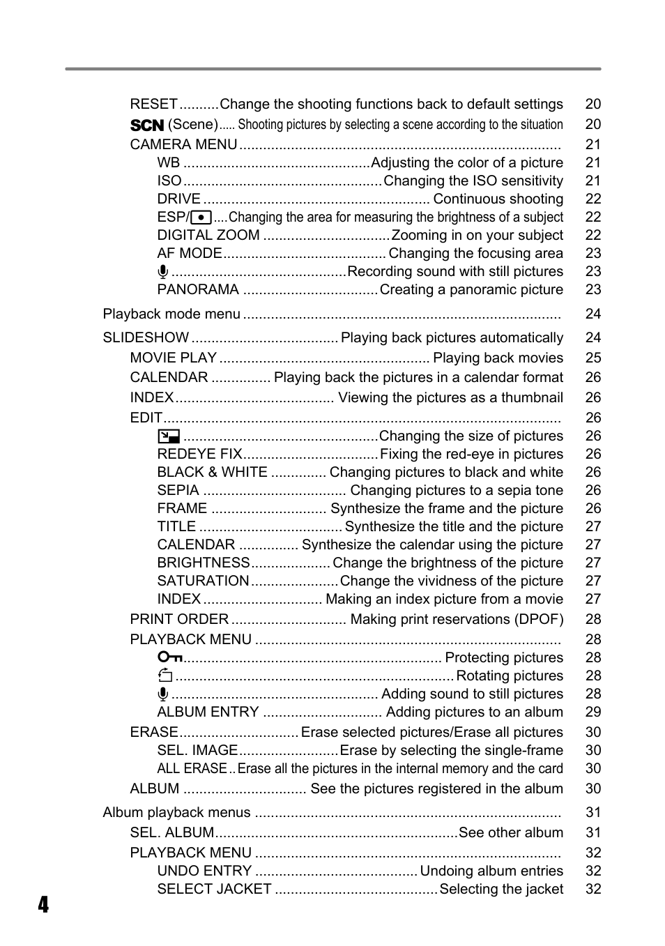 Olympus M 710 User Manual | Page 4 / 86