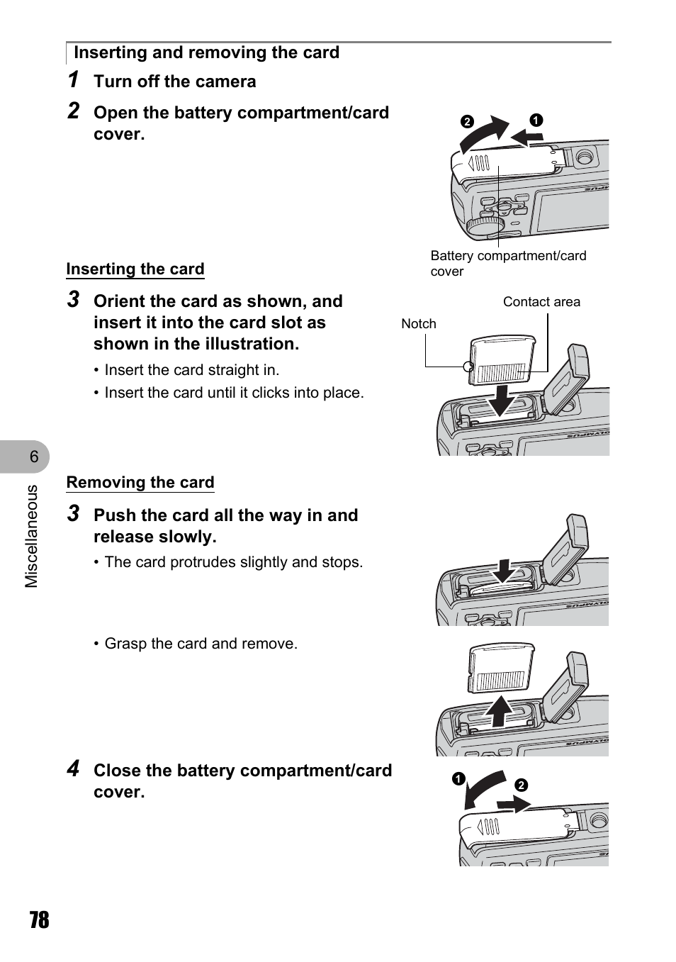 Olympus M 710 User Manual | Page 78 / 86