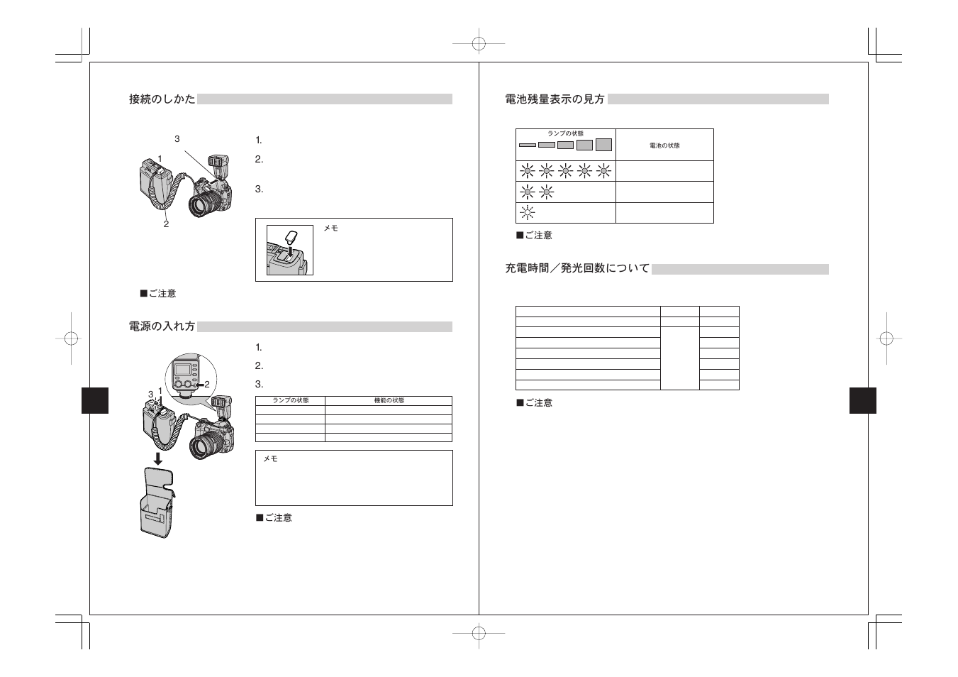 Olympus FLASH HIGH VOLTAGE SET FS-HV1 User Manual | Page 5 / 30