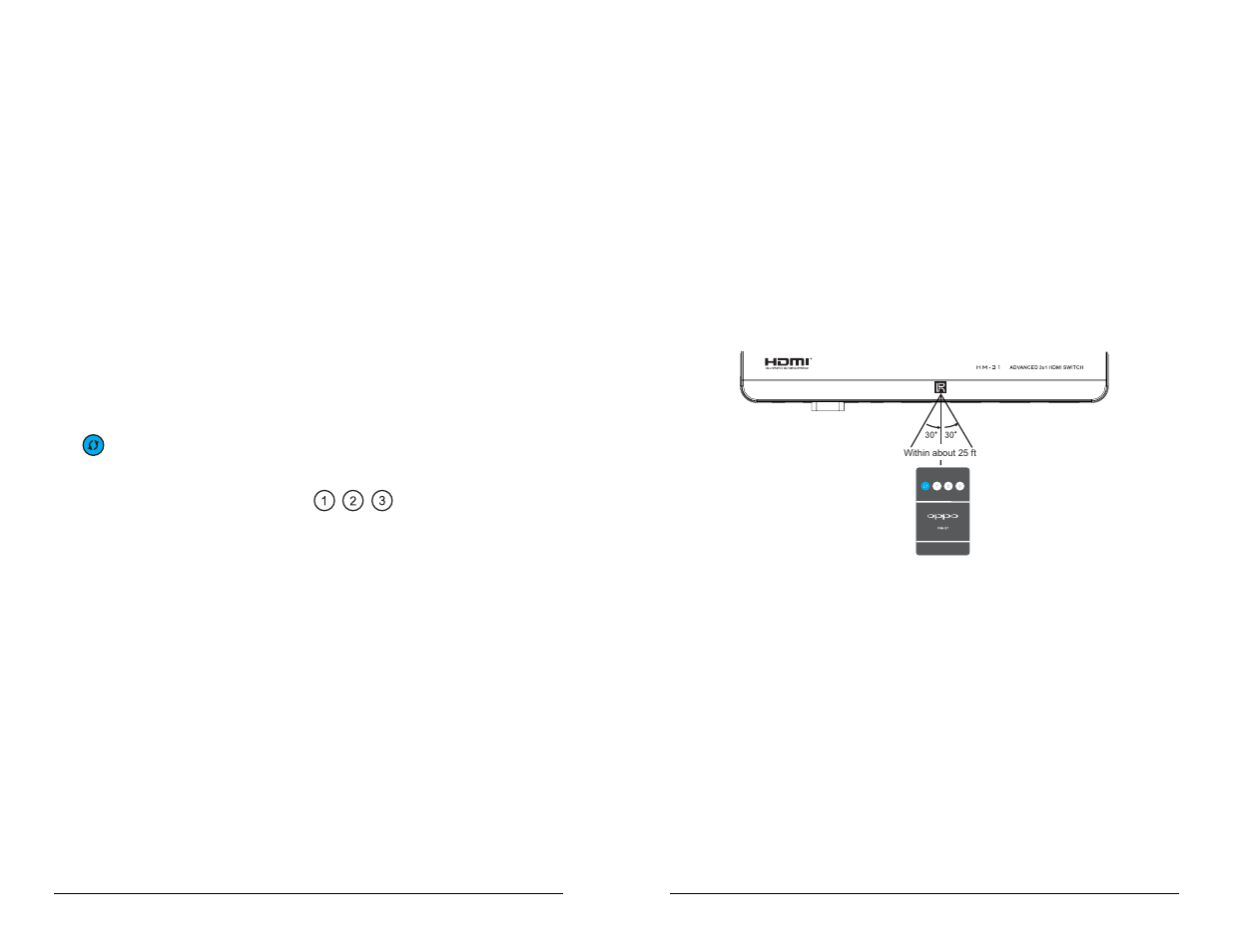 Introduction, Features, And hpd | Operation, Mouting options | OPPO Digital OPPO HM-31 User Manual | Page 4 / 6