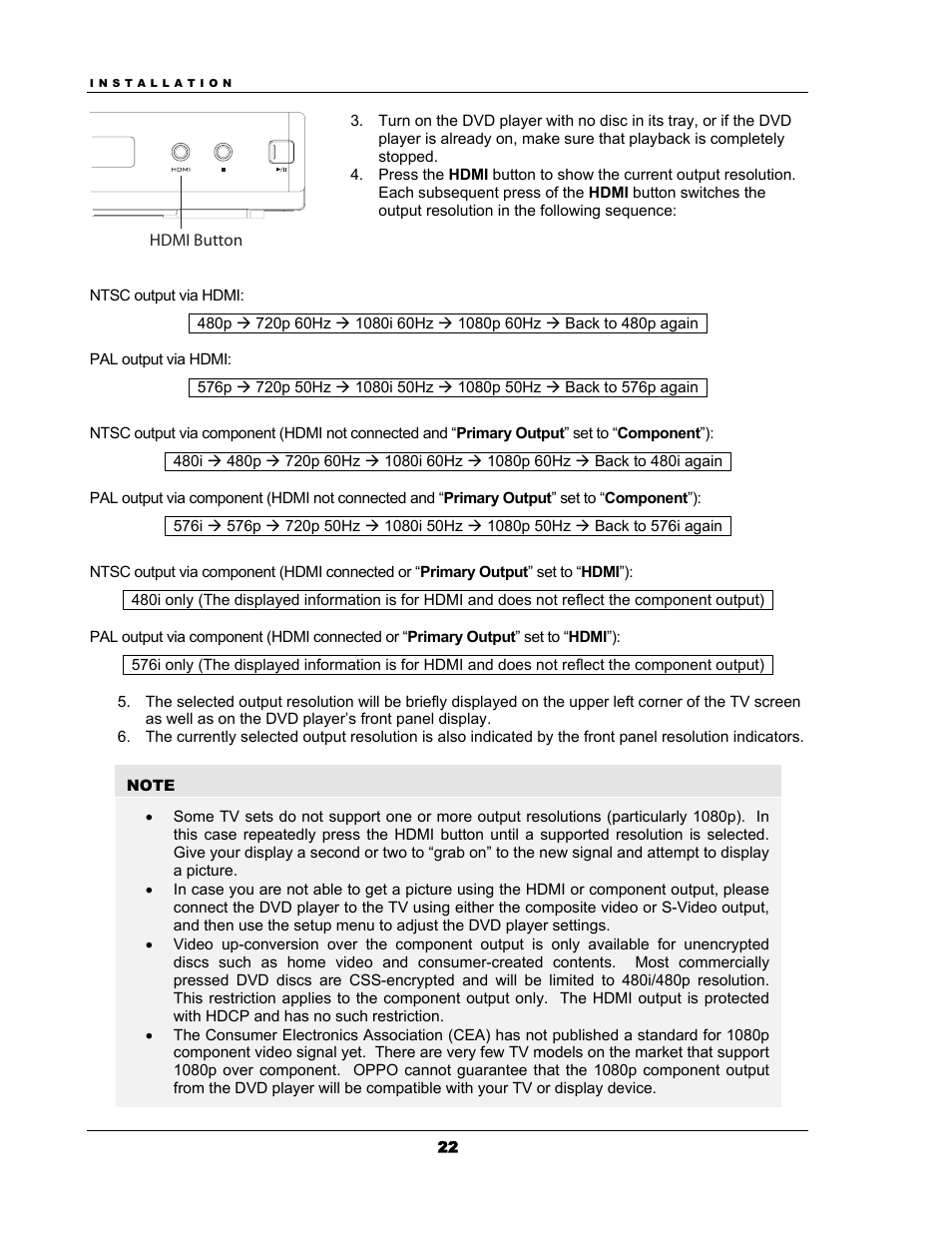 OPPO Digital OPPO DV-983H User Manual | Page 28 / 70