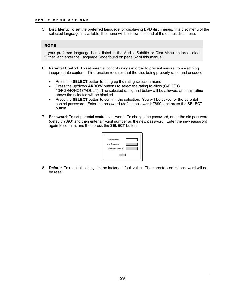 OPPO Digital OPPO DV-983H User Manual | Page 65 / 70