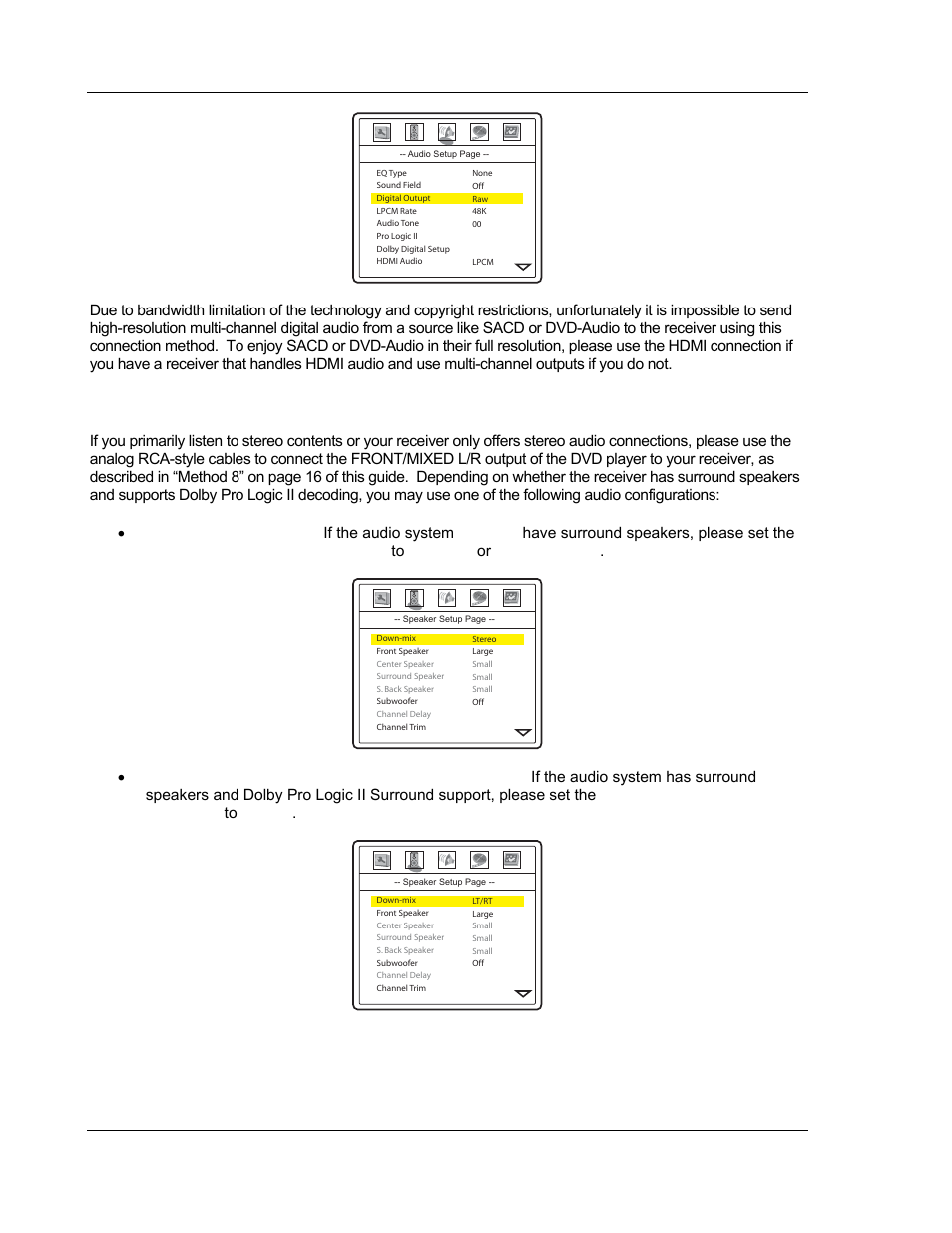 OPPO Digital OPPO DV-980H User Manual | Page 28 / 61