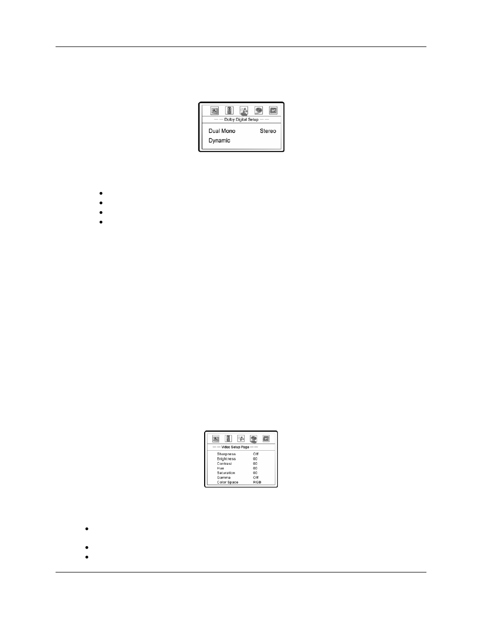 Video setup page | OPPO Digital DV-970HD User Manual | Page 17 / 20