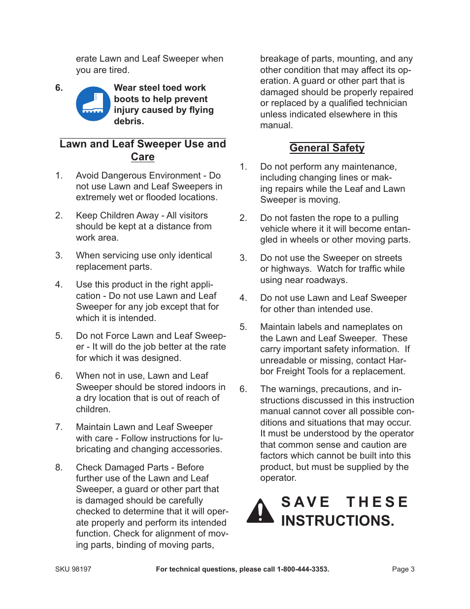 One Stop Gardens 98197 User Manual | Page 3 / 14