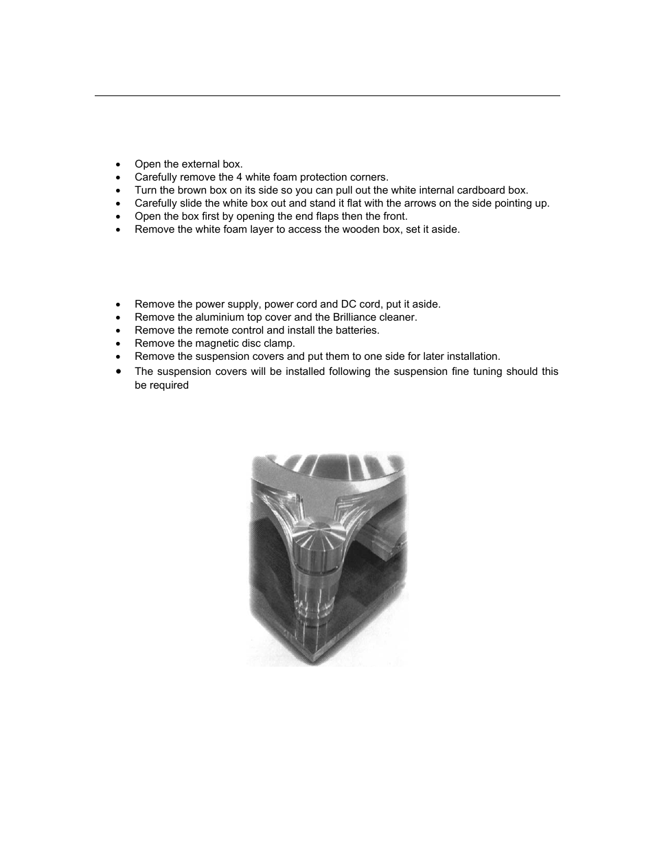 Pack and unpack your cd | Oracle Audio Technologies CD 2000 User Manual | Page 5 / 21