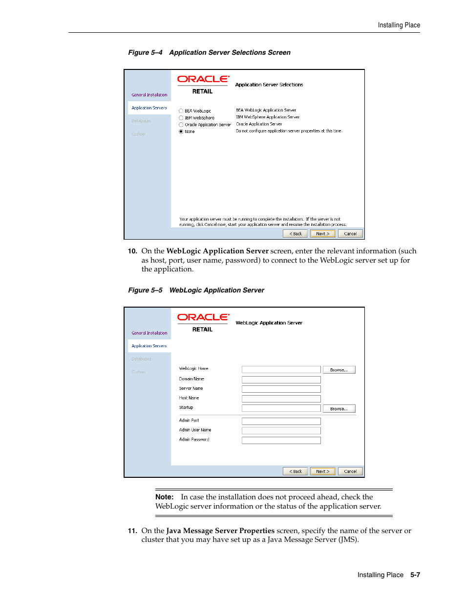 Oracle Audio Technologies Oracle Retail Place 12.2 User Manual | Page 35 / 68