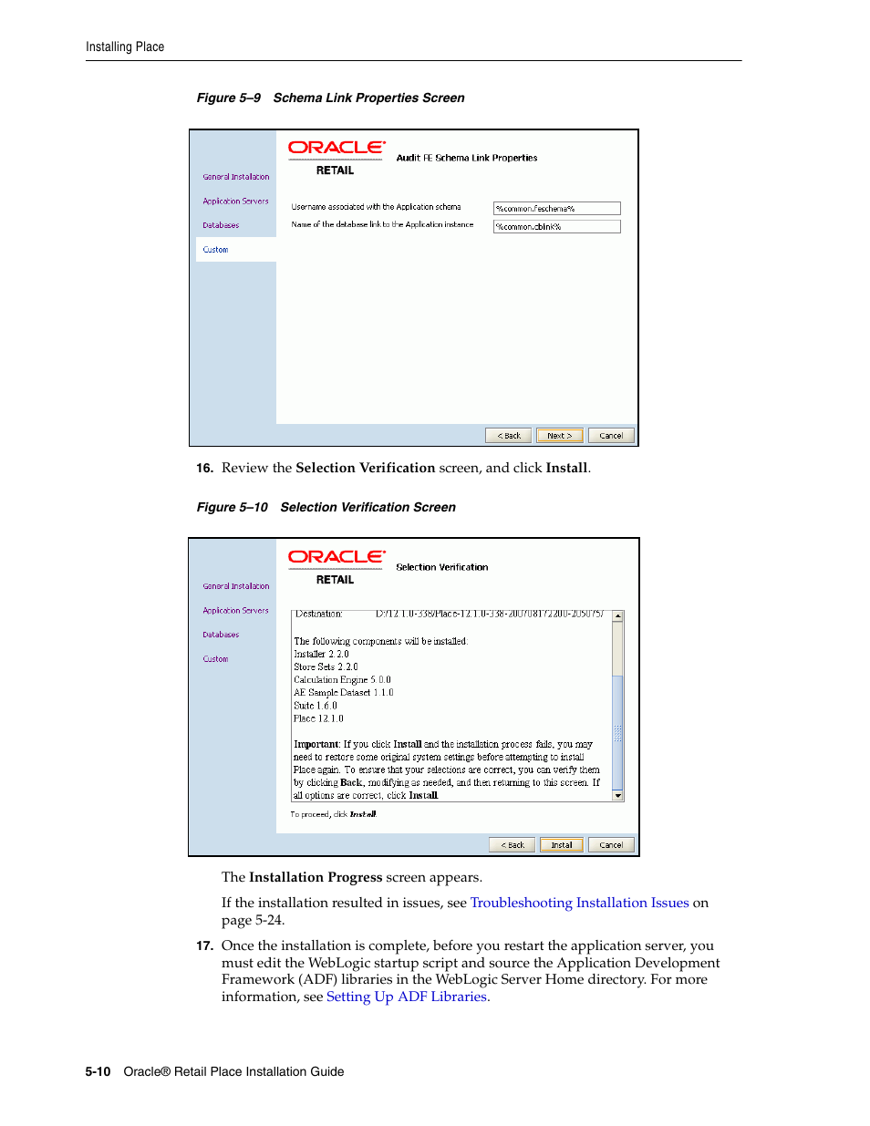 Oracle Audio Technologies Oracle Retail Place 12.2 User Manual | Page 38 / 68