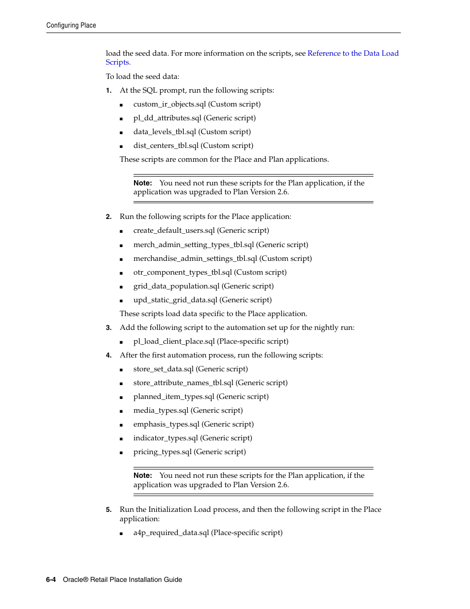 Oracle Audio Technologies Oracle Retail Place 12.2 User Manual | Page 58 / 68