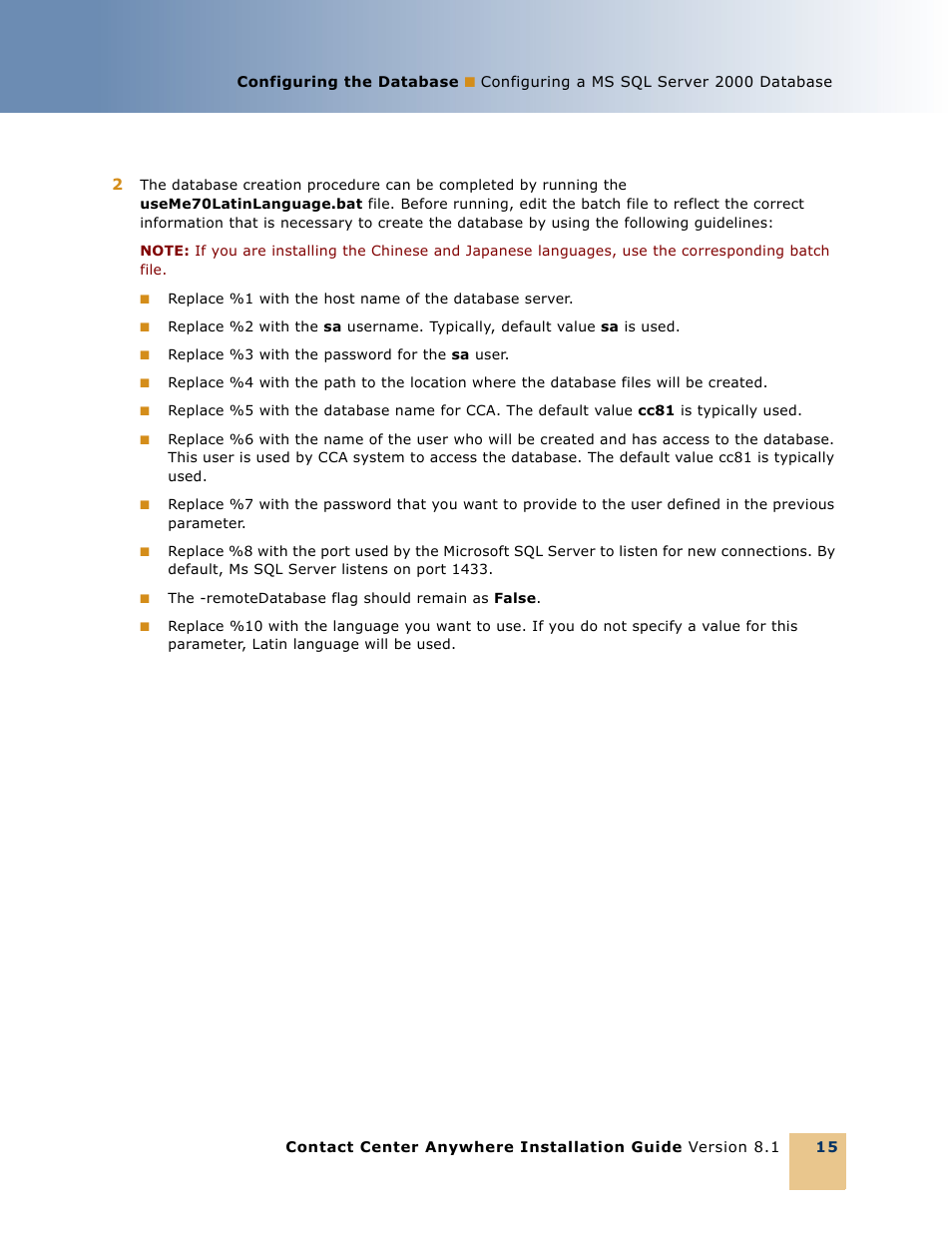 Oracle Audio Technologies 8.1 User Manual | Page 17 / 54