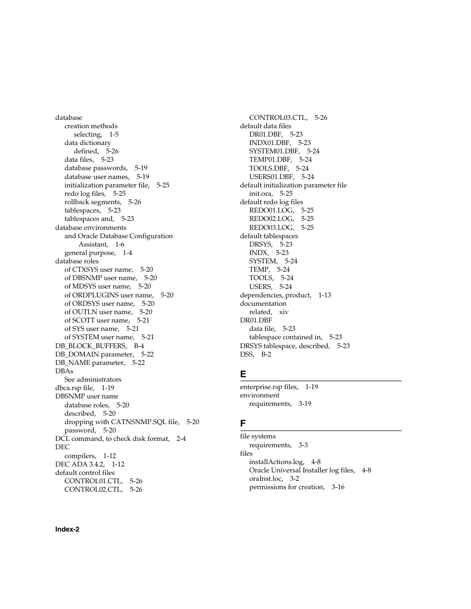 Oracle Audio Technologies ORACLE9I B10508-01 User Manual | Page 178 / 186