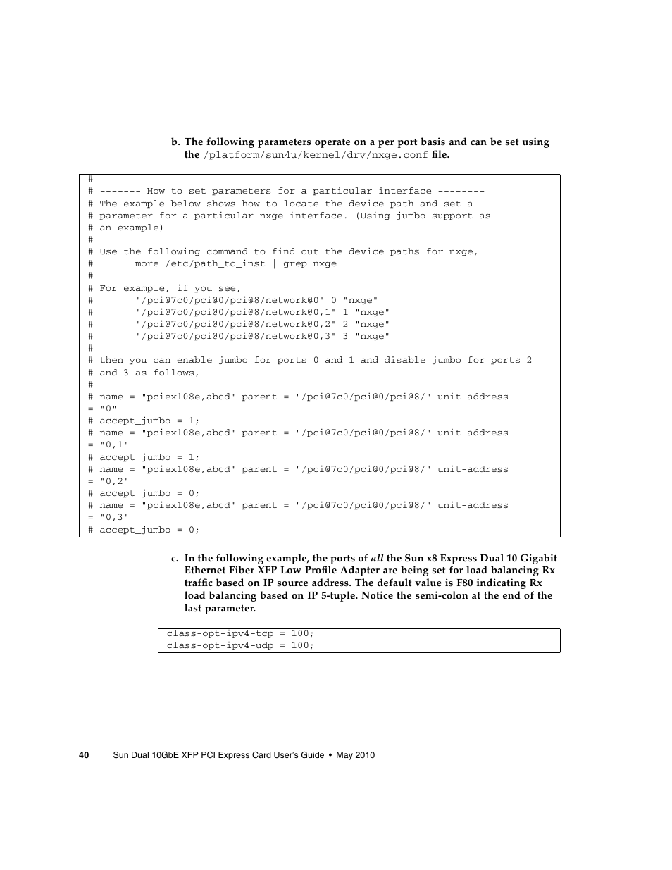 Oracle Audio Technologies Sun Oracle SunDual 10GbE XFP User Manual | Page 50 / 86