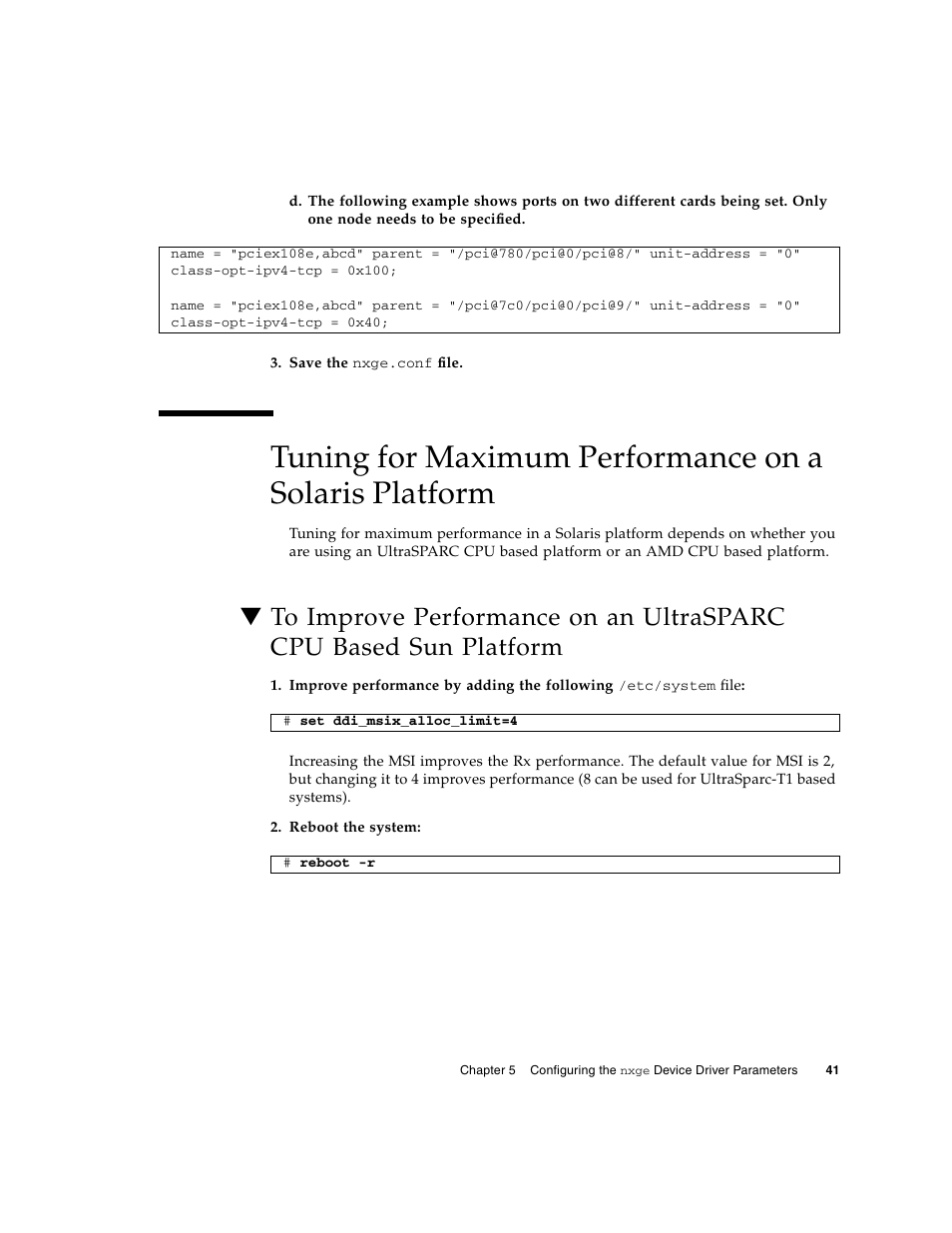 Oracle Audio Technologies Sun Oracle SunDual 10GbE XFP User Manual | Page 51 / 86